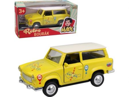 Auto Trabant combi, kovový, 12 cm