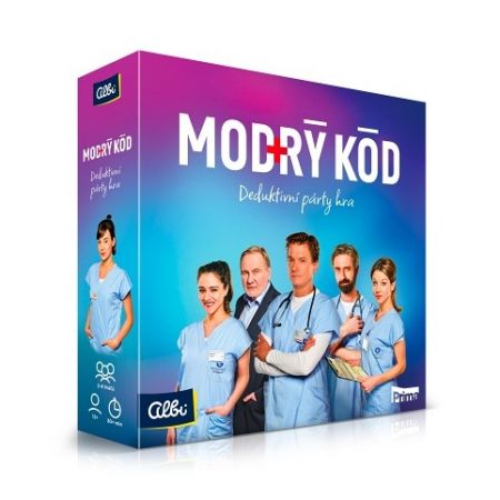 ALBI Modrý kód - desková hra