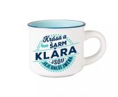 Espresso hrníček - Klára