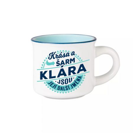 Espresso hrníček - Klára