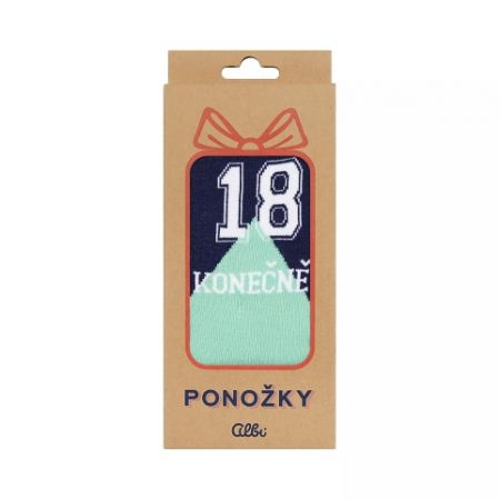 ALBI Ponožky - Konečně 18, vel. 35-38