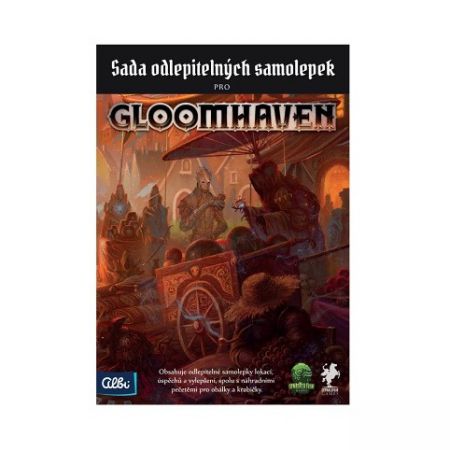 ALBI Gloomhaven odlepitelné samolepky