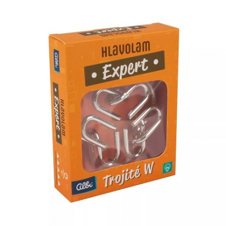 ALBI Hlavolam Expert - Trojité W 5/5