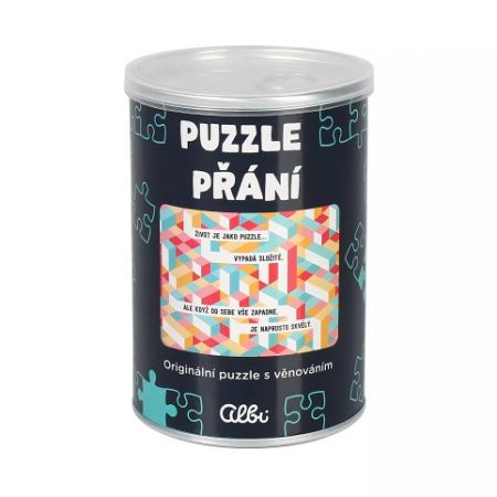 ALBI Puzzle přání - Život je puzzle