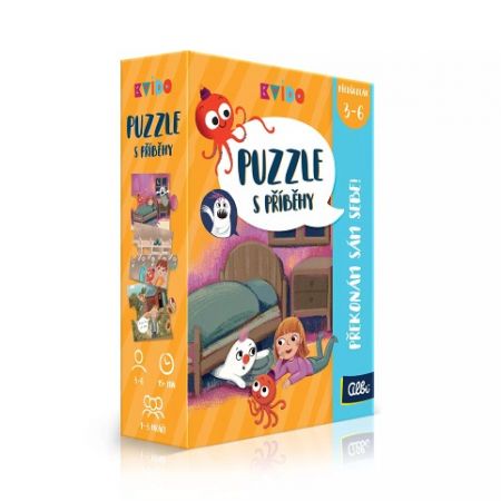 ALBI Puzzle s příběhy - Překonám sám sebe - Kvído