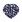 ALBI Zrcátko srdce - Modrý vzor