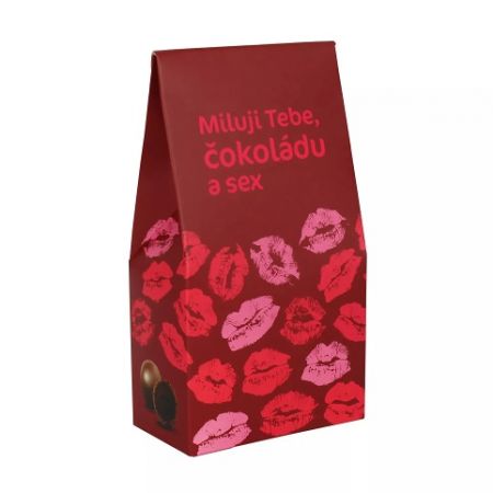 ALBI Pralinky - Miluji Tebe, čokoládu a sex