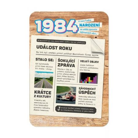 ALBI Retro přání -  1984