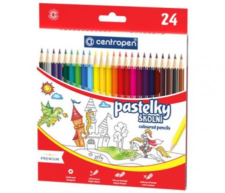 Pastelky CENTROPEN 9520 24 barev