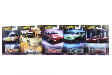 Hot Wheels prémiový angličák-Rychle a zběsile HNW46