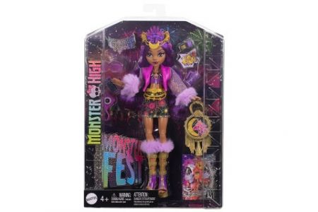 Barbie Monster fest panenka - clawdeen HXH80