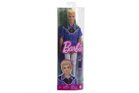 Barbie Model ken - kovbojský obleček HRH25