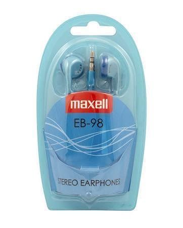 Sluchátka &quot;Ear Buds 98&quot;, modrá, MAXELL