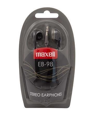 Sluchátka &quot;Ear Buds 98&quot;, černá, MAXELL