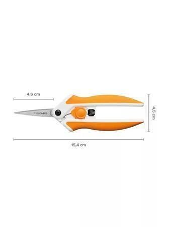 Nůžky na šití &quot;Easy Action™&quot;, oranžová, 15 cm, FISKARS 1070029