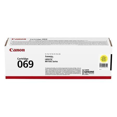 CRG-069 Toner cartridge for, i-SENSYS LBP 673Cdw printer, CANON, yellow, 1,9k