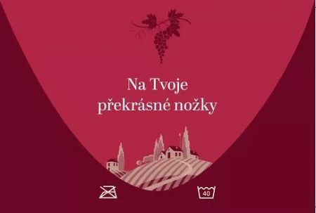 ALBI Vinné ponožky - Nožky