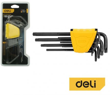 L klíč Torx sada 9ks DELI EDL234209H