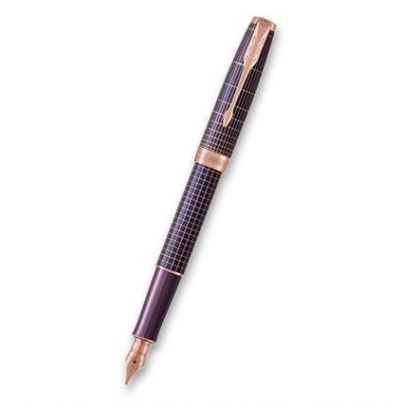 Parker Sonnet Purple Chiselled PGT hrot F