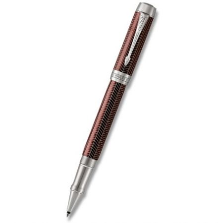 Parker Duofold Prestige Burgundy Chevron roller