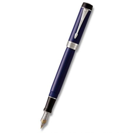 Parker Duofold Classic Blue &amp; Black CT hrot M