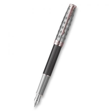 Parker Sonnet Premium Metal Grey PGT hrot F plnicí pero