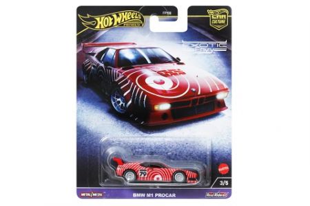 Hot Wheels prémiové auto-Velikáni-BMW M1 Procar HKC79