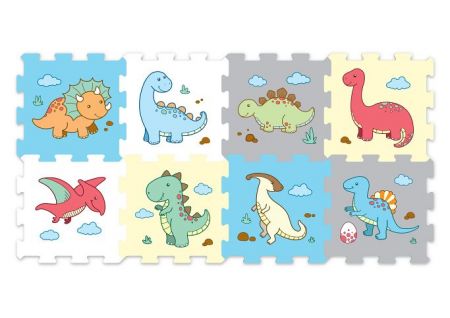 Puzzle pěnové dinosauři 8ks