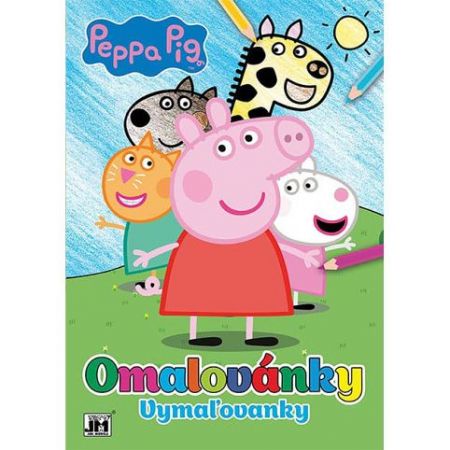 Omalovánka A4 Prasátko Peppa