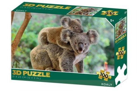 Puzzle 3D - Koaly