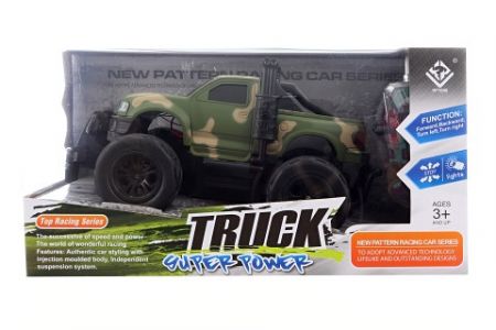 Auto Jeep vojenský RC 1:16