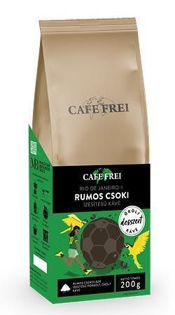 Káva &quot;Rio De Janeiro rumová čokoláda&quot;, pražená, mletá, 200 g, CAFE FREI