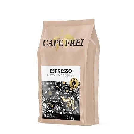 Káva &quot;Espresso Especialidad do Brasil&quot;, s pekanovými ořechy, pražená, zrnková, 1000 g, CAF