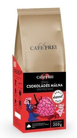 Káva &quot;Tokijská malina s čokoládou&quot;, pražená, mletá, 200 g, CAFE FREI 