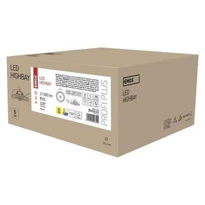 EMOS LED průmyslové závěsné svítidlo HIGHBAY ASTER 120° 100W