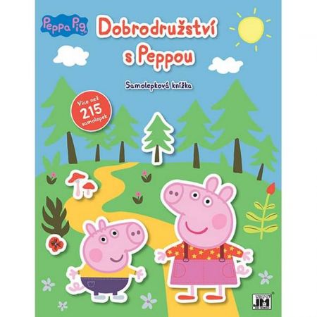 Samolepková knížka - Dobrodružství s Peppou