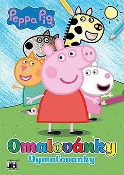 Omalovánka A4 - Prasátko Peppa