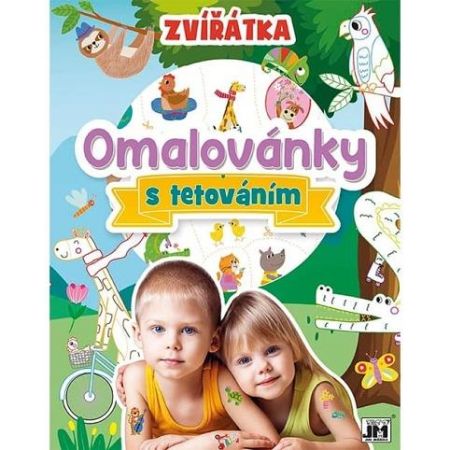 Omalovánky s tetováním - Zvířátka