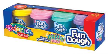 Colorino Fun Dough 4ks x56g pastel broka