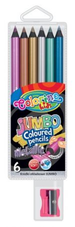 Colorino pastelky JUMBO 6ks kulaté meta