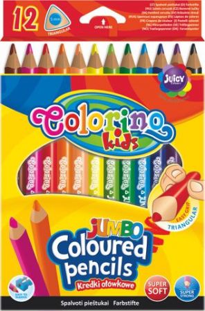 Colorino pastelky JUMBO TRIO 12ks