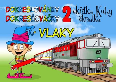 Omalovánky A5 LUX Kuba vlaky 2