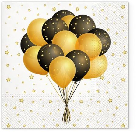 Ubrousky PAW TETE L (20ks) Flying Balloons