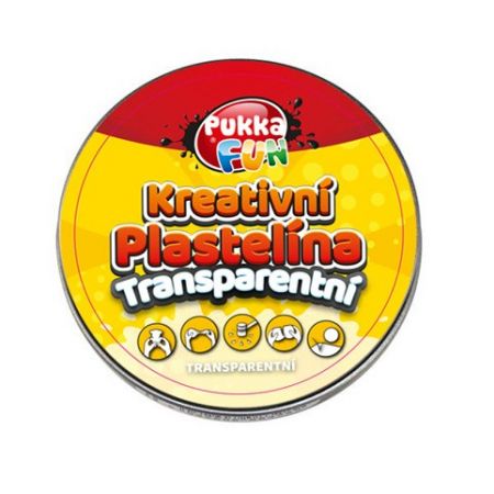 PUKKA plastelína intel. 8329-FUN průhled