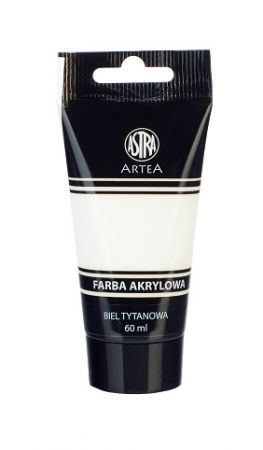 ASTRA barva akrylová 60ml bílá titanová