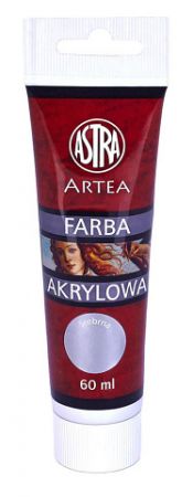 ASTRA barva akrylová 60ml stříbrná