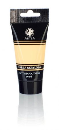 ASTRA barva akrylová 60ml neapolská žluť