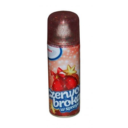 BREWIS spray BX500 250ml červený brokát