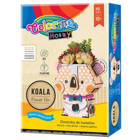 Colorino HOBBY Flower Pot Koala