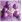 Ubrousky PAW TETE L (20ks) Lilac Christmas Decoration